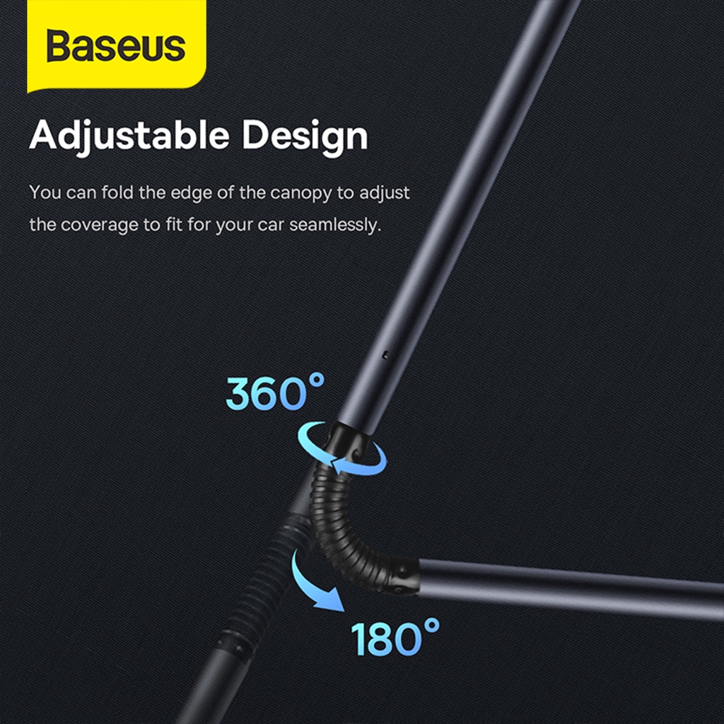 Baseus CoolRide Windshield Payung Penahan Matahari Kaca Depan Mobil Anti UV UPF40+
