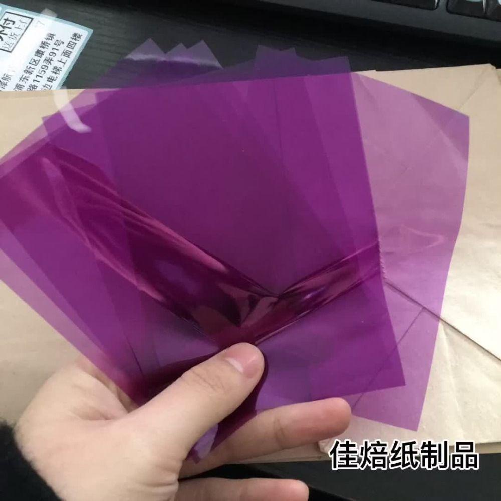 R-FLOWER 500pcs Candy Packaging Paper Gift Transparan Warna Warni Packing Cellophane