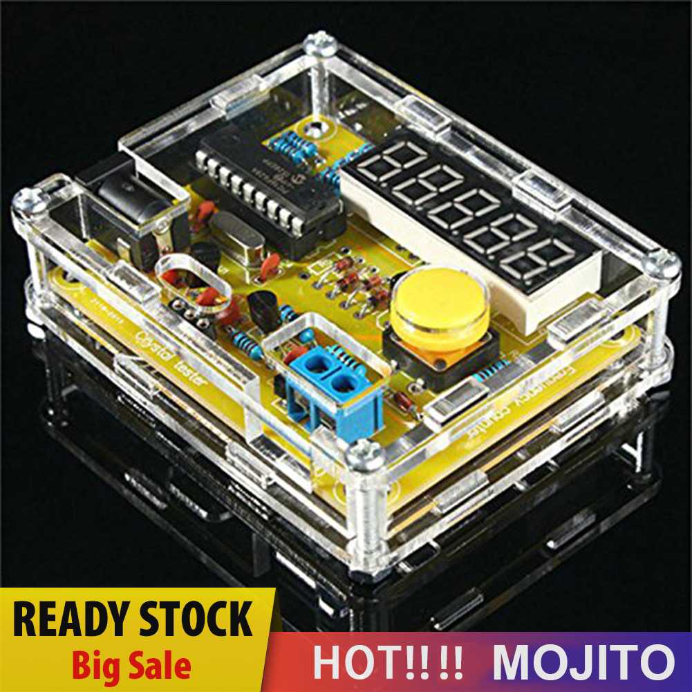 1hz-50mhz Crystal Oskilator Frekuensi Counter Tester 5digis Display DIY Kits