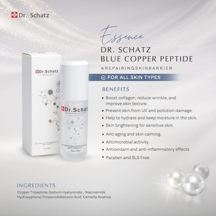 ESSENCE - Dr SCHATZ - Blue Copper Ketone Peptide ORIGINAL