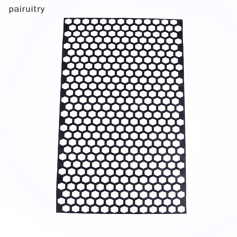Prt Fashion Lampu Ekor Belakang Mobil Honeycomb Stiker Berongga Dekorasi Decal Sticker PRT
