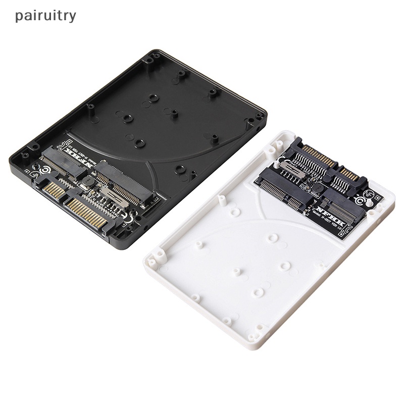 Prt M.2 NGFF MSATA SSD Ke 2.5&quot; SATA3 Ke M.2 NGFF MSATA SSD Adapter Card Dengan Sekrup Case PRT