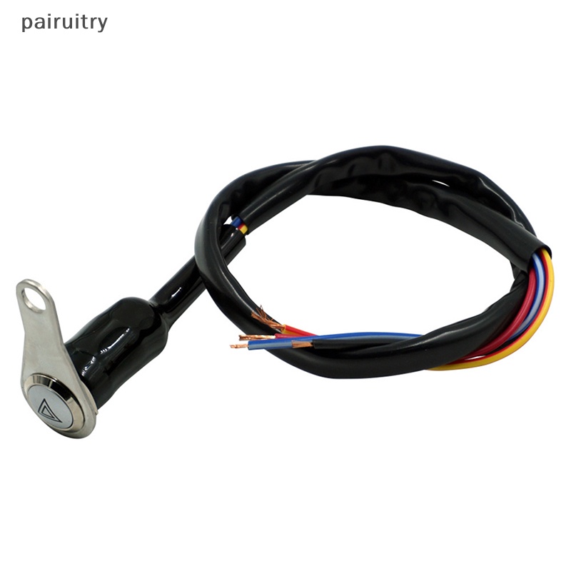 Prt For Warning Light Control Manual-Saklar Stang Motor Bolak Balik Dengan Lampu Merah LED Momentry Buttton PRT