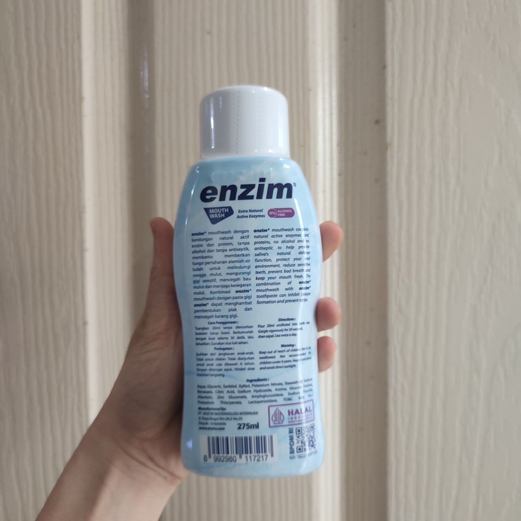 Enzim Mouthwash / Obat Kumur Enzim 275ml 275 ml