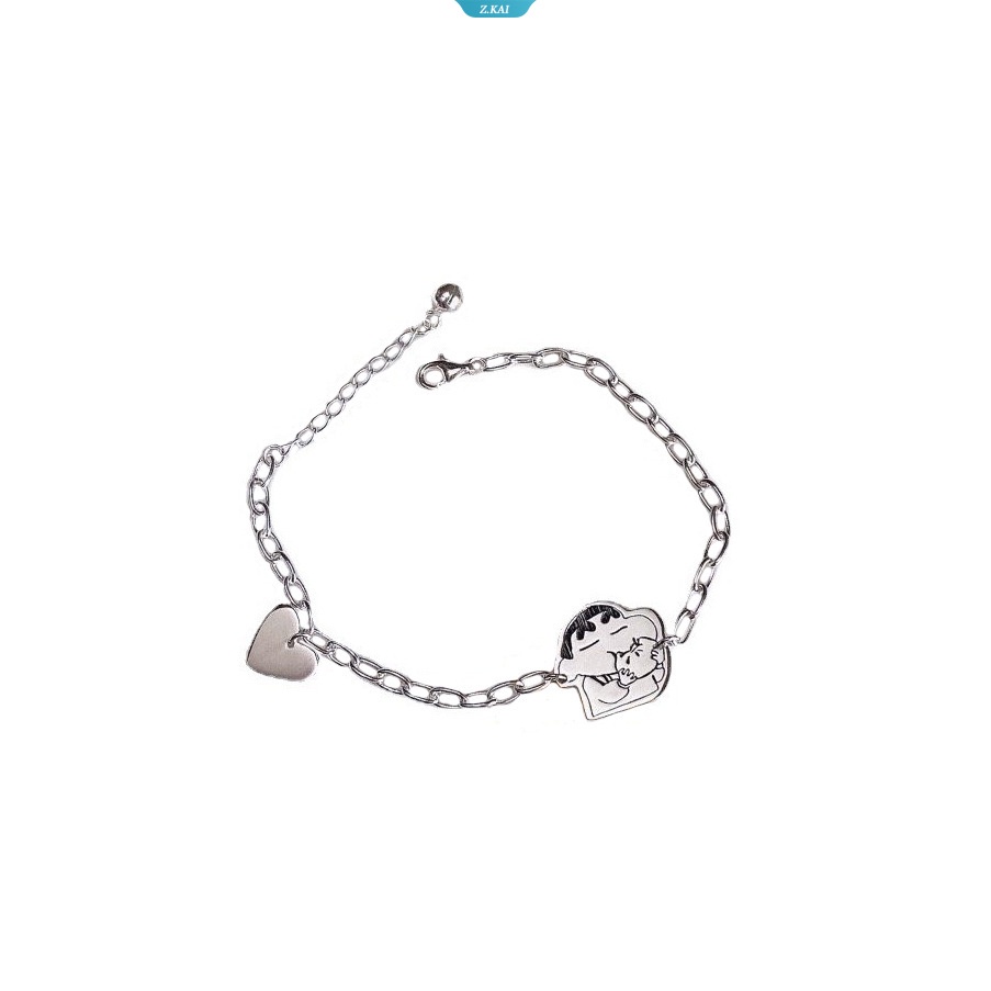 Gelang Lonceng Shnnosuke Lucu Siswa Teman Terbaik Gadis Manis Gaya Hati Kalung Handwear Ins Design Hand String Hadiah [ZK]