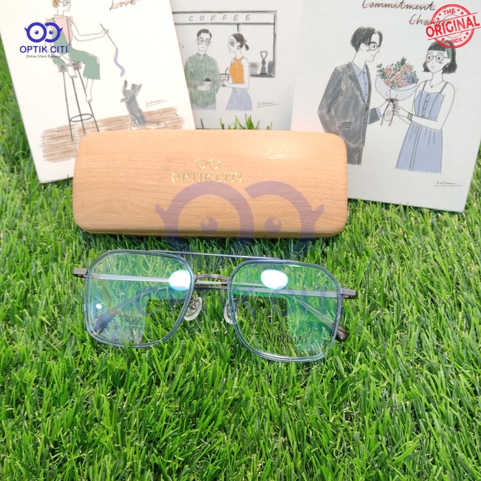 Frame Kacamata Wanita Korea Vincenzo 8011 Aviator Original