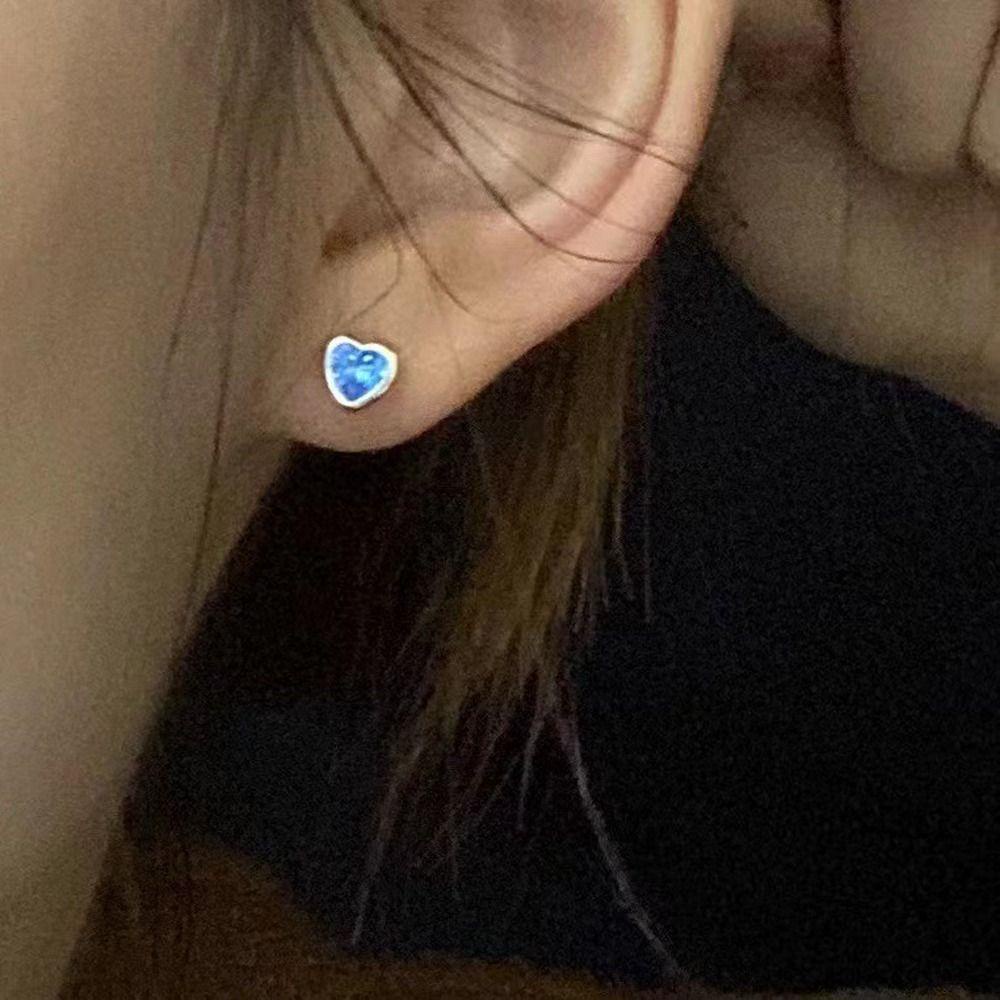 Mxbeauty Anting Wanita Serbaguna Chic Desain Niche Fashion Perhiasan Berlian Imitasi Tembaga Sederhana Gaya Korea Earrings