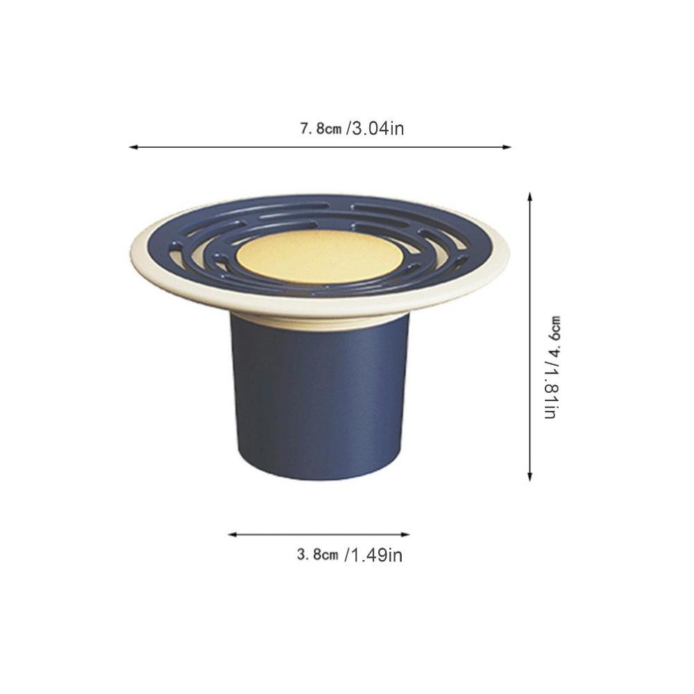 Populer Floor Drain Core Kitchen Saluran Pembuangan Berguna Insect Proof Shower Drainer Seal Press-Type