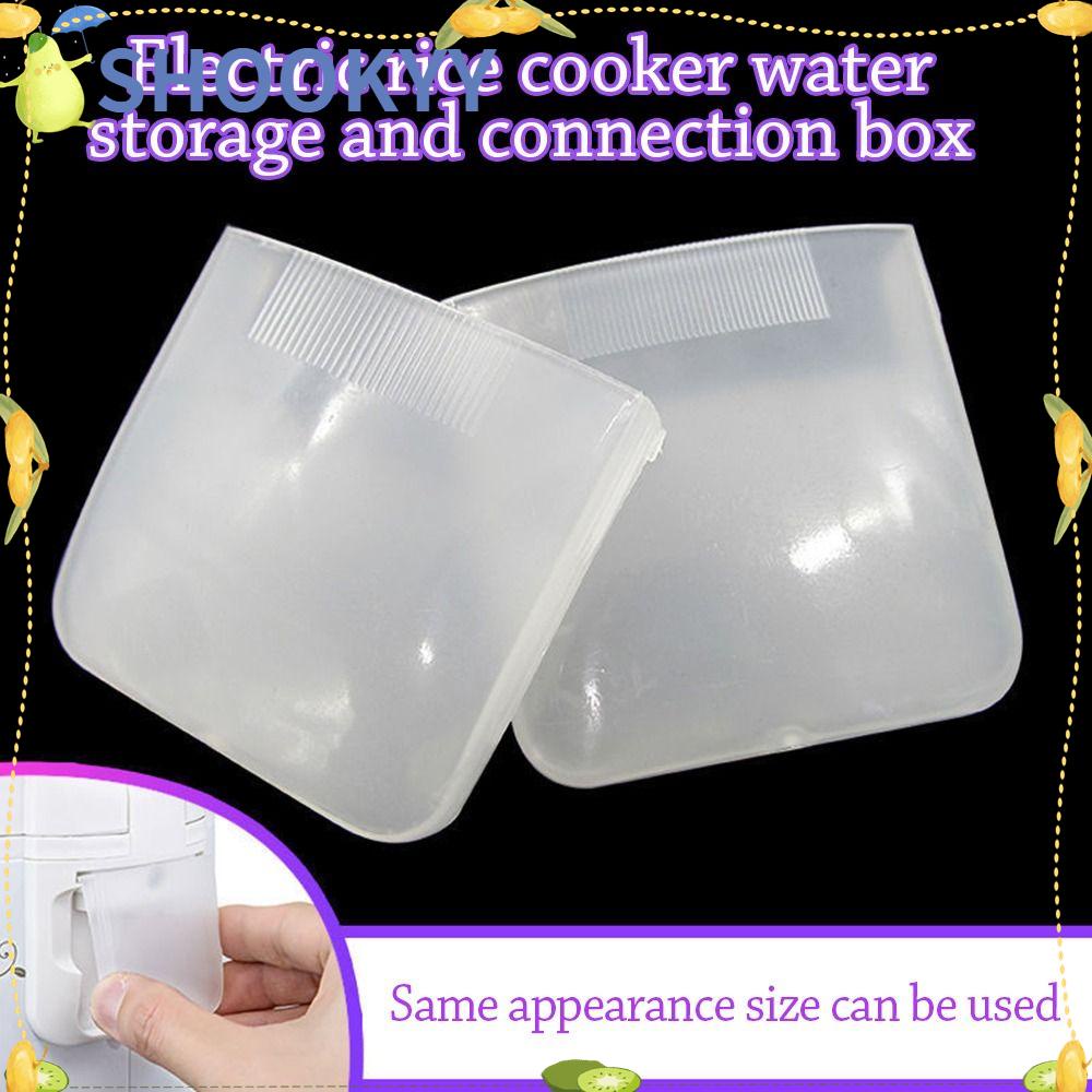 Chookyy 10Pcs Condensation Collector Cup Tahan Lama Transparan Dapat Dicuci Bagian Penanak Nasi
