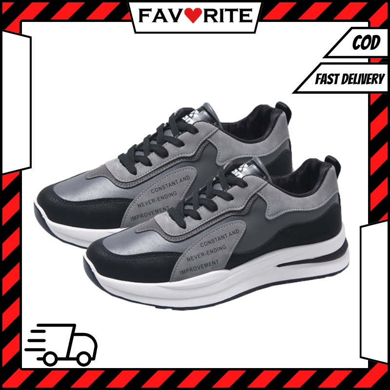 Favorite &quot;Free Box&quot; (Size 40 - 44) Alvaro Sepatu Sneakers Pria Sport Kasual Fashion Trendy Import 8115