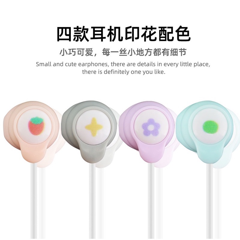 [ KI 372 ] Set Headset Earphone karakter  korean girl SERIES+ Wadah penyimpanan