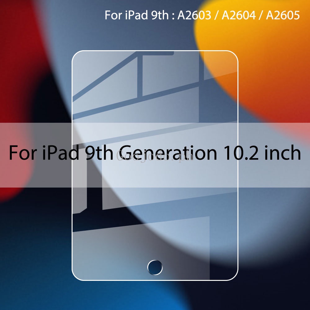 Untuk IPad Air5 4 3 Mini 6 1 2pelindung Layar Untuk IPad Pro11 10.2 10.5 9.7 Tempered Glass 9generasi2022 2021 2020 Kaca