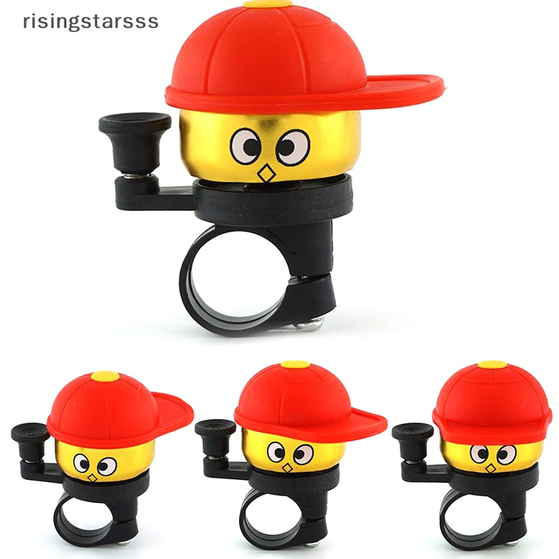 Rsid Span-new Cycling Bell Mini Bell Sepeda Sepeda Kring Nyaring Alarm Stang Bell Cap Tanduk Anak Lucu Ring Alarm Untuk Anak Hadiah Jelly