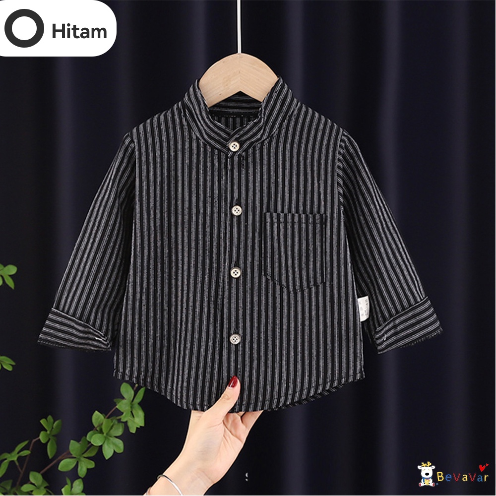 BEVAVAR 0-4 thn Kemeja anak-anak/Baju anak striped shirt Bayi laki-laki