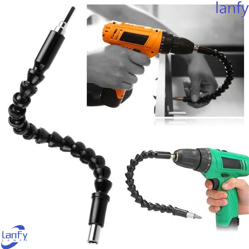 Lanfy Selang shaft Fleksibel Alat Perbaikan Mobil Obeng Link Sambung Dudukan Mata Bor