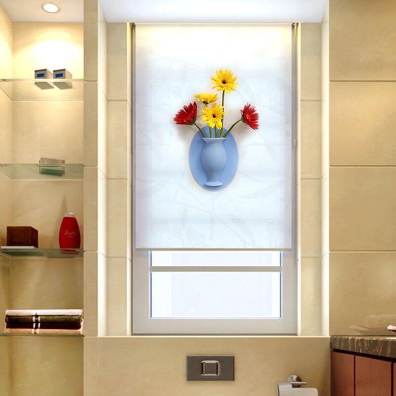 Vases Silikon Vas Lengket Dinding Menggantung Vas Tanaman Wadah Yang Dapat Dilepas Dinding Kulkas Bunga Ajaib Pot Diy Rumah Cermin Kulkas Dekorasi