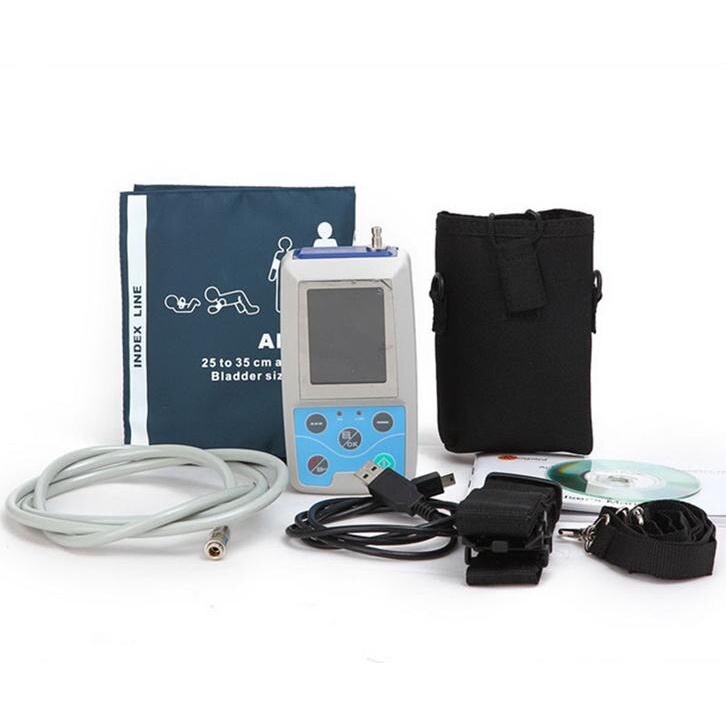 PREORDER CONTEC ABPM50 Ambulatory Blood Pressure Monitor BP Holter USB PC Software 24 hours Recordin