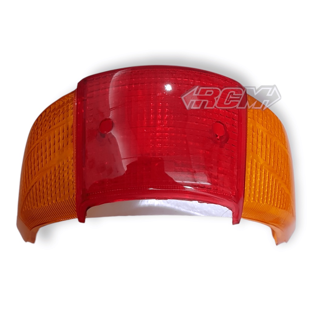 MIKA KACA LENSA STOP LAMP N SEN SEIN RITING RETING BELAKANG HONDA SUPRA X SUPRAX LAMA OLD MERAH KUNING YELLOW RED BENING PUTIH CLEAR MERAH RED BEST QUALITY BAHAN TEBAL JAMINAN KUALITAS