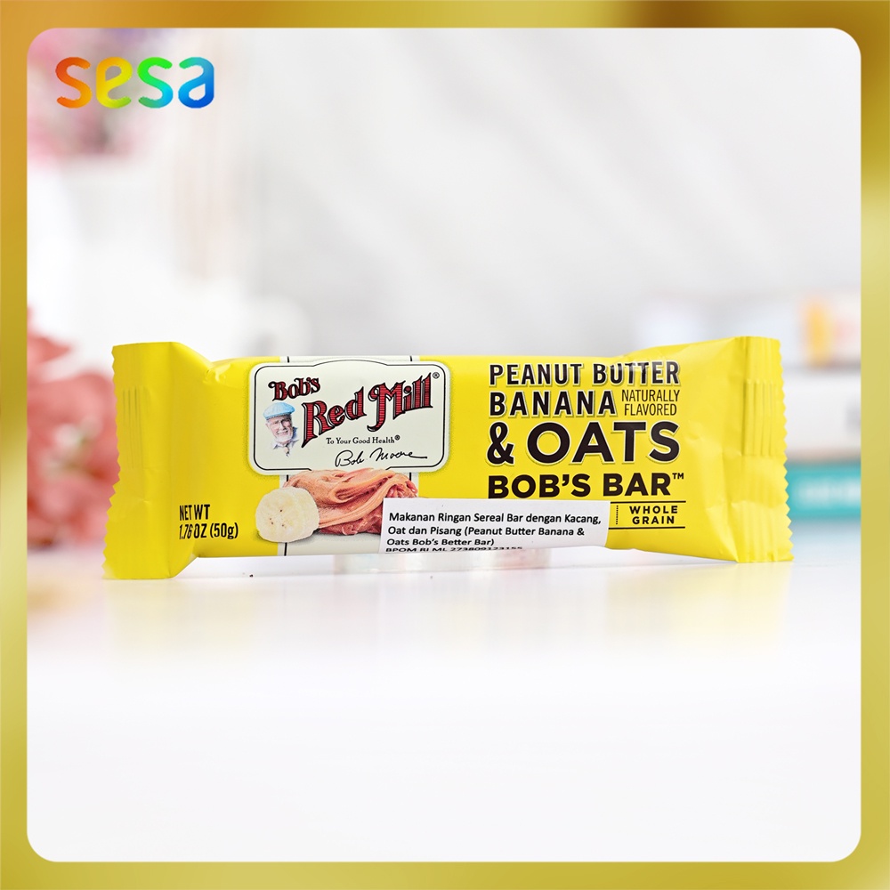 

Bob's Red Mill - Peanut Butter Banana & Oats Bar 50 g