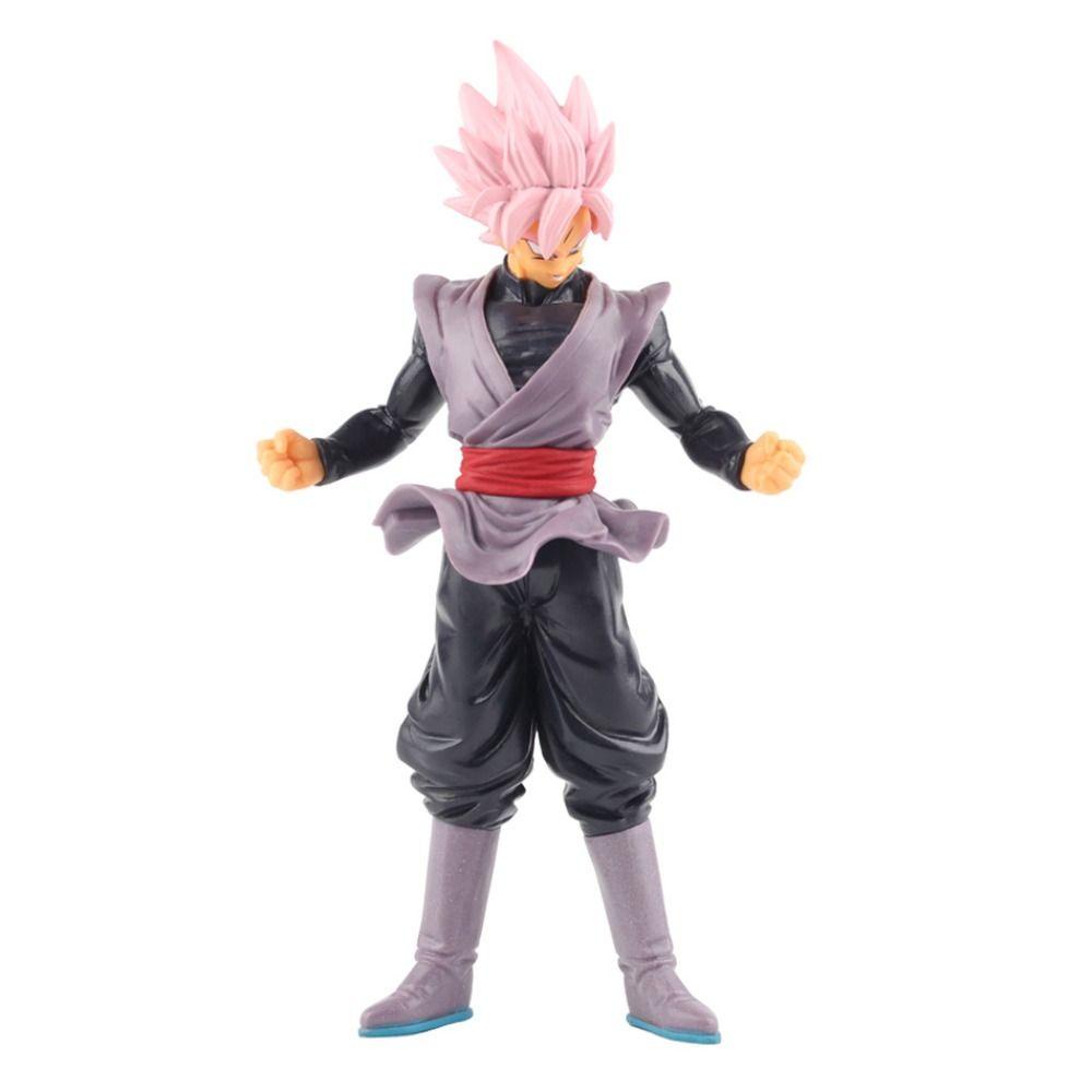 Lanfy Son Goku Anime Figure Untuk Anak Anak Hadiah Desktop Ornamen Anime Kostum Properti Anime Jepang Model Figure Mainan Mobil Dekorasi Goku Figure Mainan