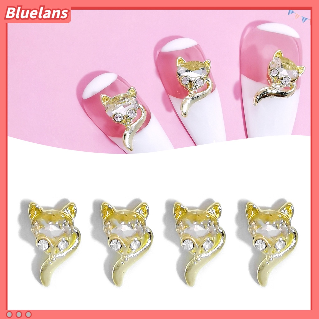 [BLM] Dekorasi Kuku Bentuk Kreatif Efek Visual Mengkilap Berkilau Desain Mutiara Imitasi Aplikasi Lebar Paduan Tahan Luntur 3D Nail Art Charms Manicure Jewelry Perlengkapan Kuku