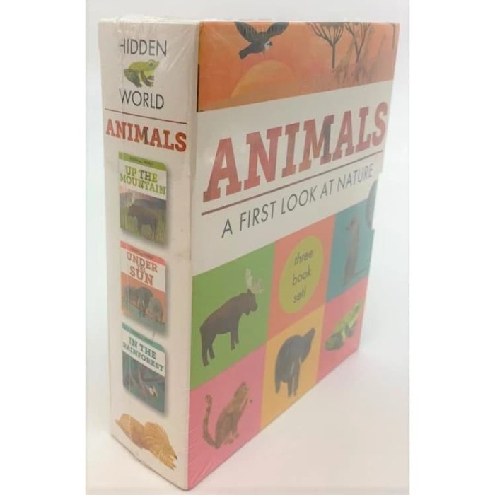 Buku BBW HIDDEN WORLD - 3 BOOKS IN SLIPCASE: ANIMALS