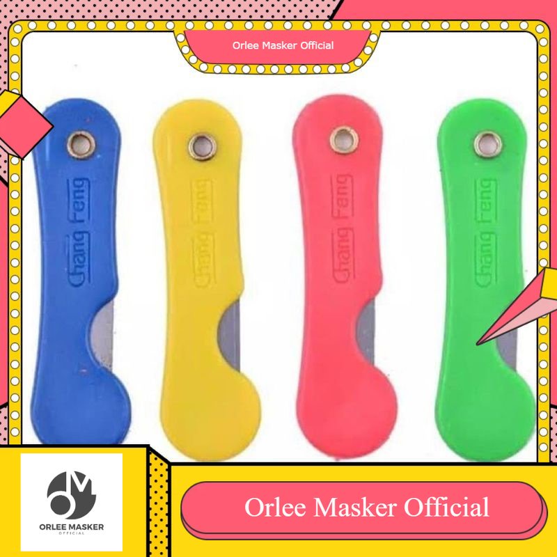 

PISAU LIPAT KECIL/ MINI, PEMES (1 RENTENG) ISI 12 PCS