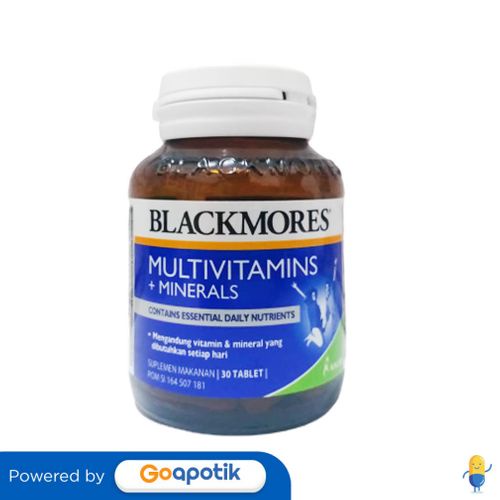 Blackmores Multivitamins + Minerals Botol 30 Tablet