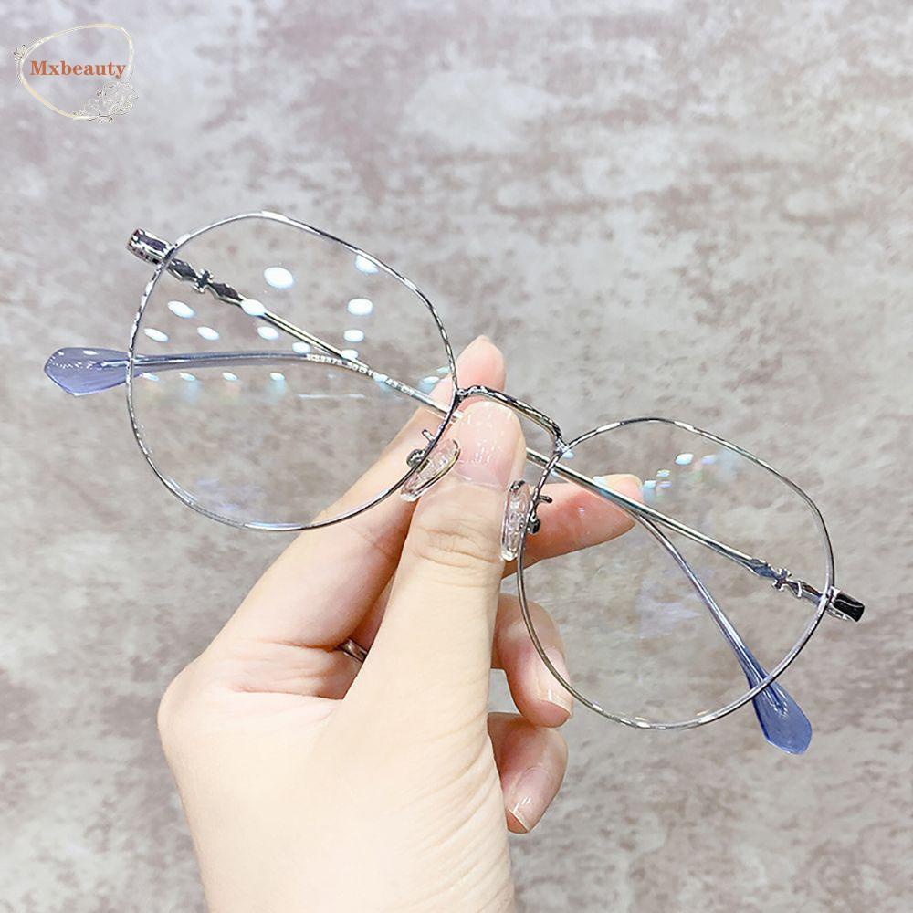 Mxbeauty Metal Frame Spectacles Classic Retro Wanita Anti Blue Light Pria Kacamata Anti Radiasi Untuk Wanita Sale Kacamata Komputer Kaca Anti Radiasi Eyeglasses Optical Glasses