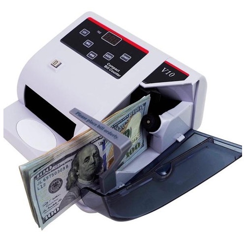 Mesin Mobile Penghitung Uang / Alat Hitung Uang Deteksi Uang Palsu Money Counter MC V10 / MC-V10 / MCV10 Ultraviolet Magnetic Portable MC V30 / MC-V30 / MCV30