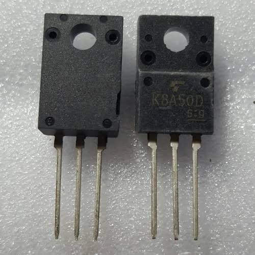 2 Buah 2Pcs K8A50D K8A500 TK8A50D Toshiba Mosfet 8A 500V TR FET To-220f K8A50 - Ekonomis