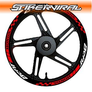 Stiker Velg All New Beat | Lis Velg Beat