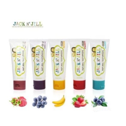 Jack N Jill Toothpaste Pasta Gigi Bayi Anak Organik Rasa Buah 50 Gram