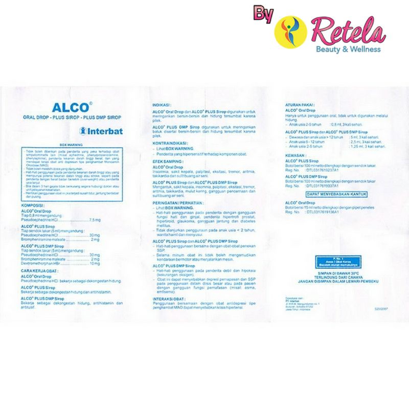 ALCO PLUS SYRUP 100ML