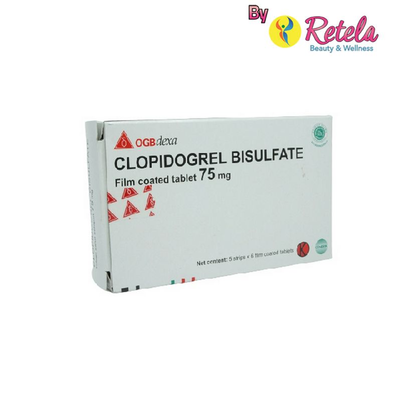 Clopidogrel 75mg Tab 10`S[Gen]