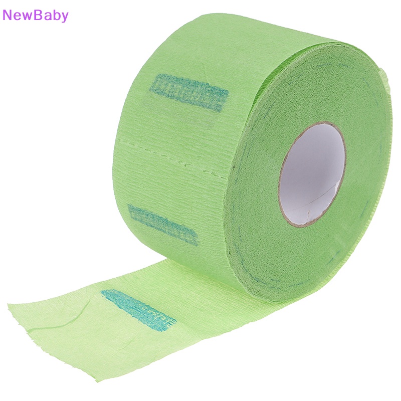 Newbaby 1Roll Potong Rambut Salon Hairdressing Collar Necks Menutupi Kertas Kerah Sekali Pakai ID