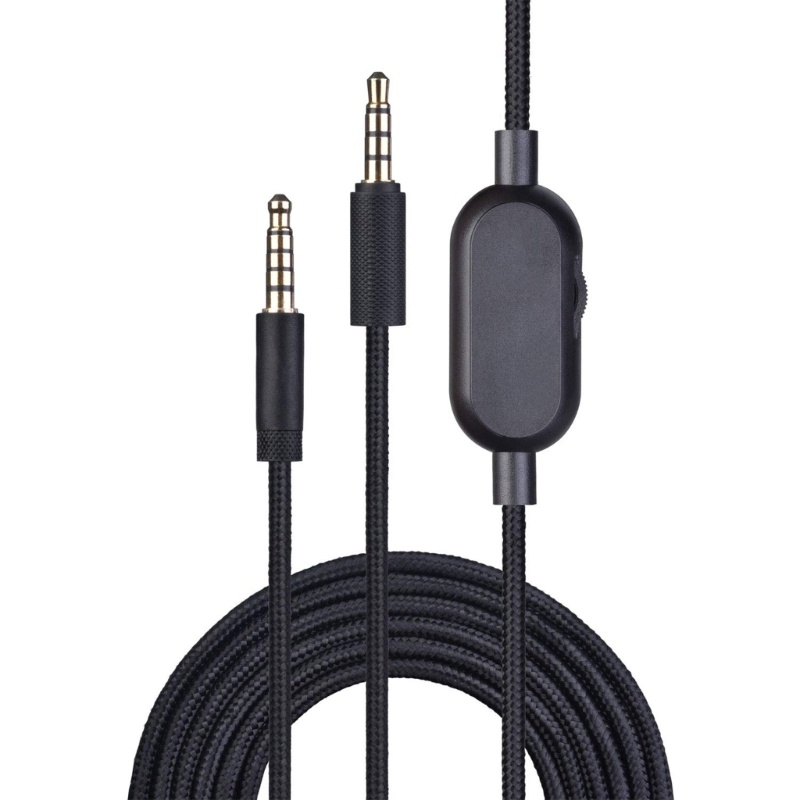 Bt Untuk Headset AstroA10 A40 Dengan Kontrol Volume Tombol Mute Kabel Nylon Braided