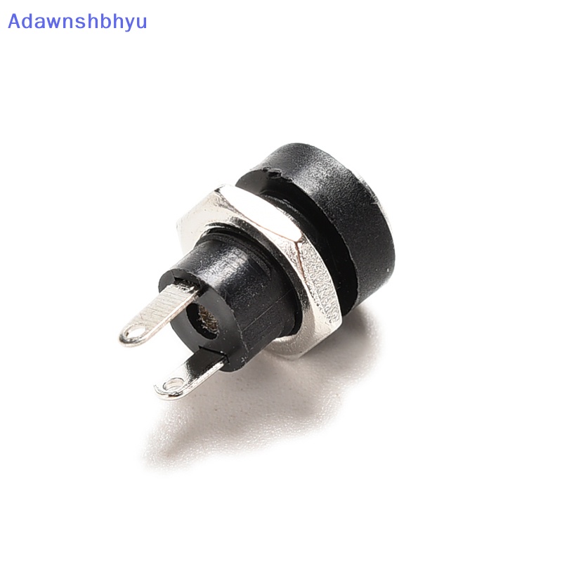 Adhyu 1pc Soket DC Tahan Air 5.5 x2.1mm Colokan Jack Power Female Mount Konektor ID