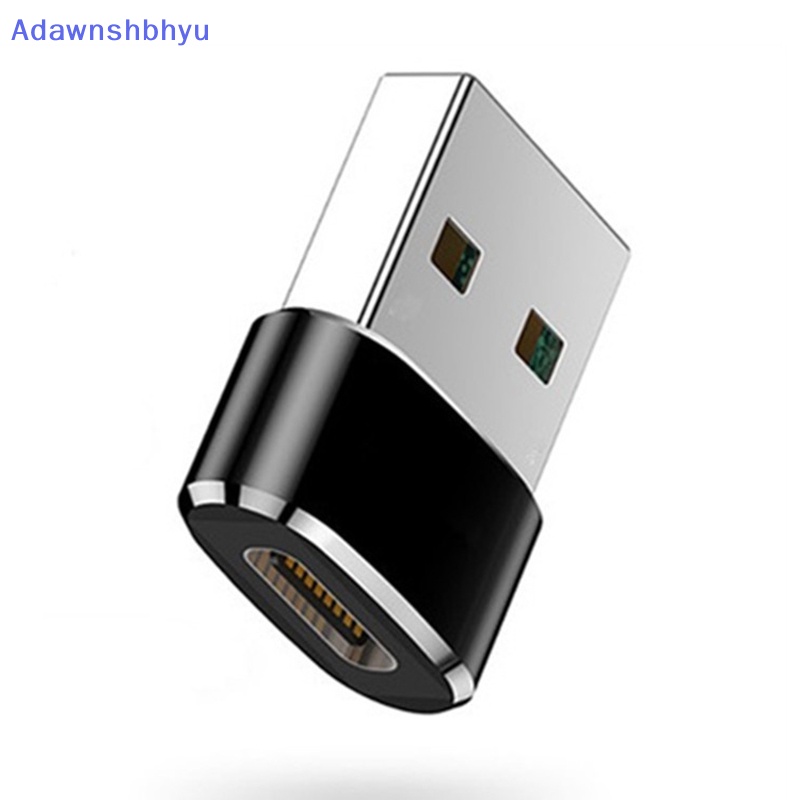 Adhyu 2paket Adaptor OTG Tipe-C female to USB male PD fast charge Kabel data new ID