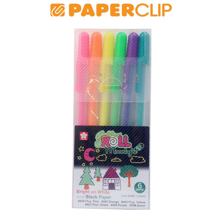 

BALLPOINT SAKURA GELLY ROLL XPGB4-6 SET 6 MOONLIGHT