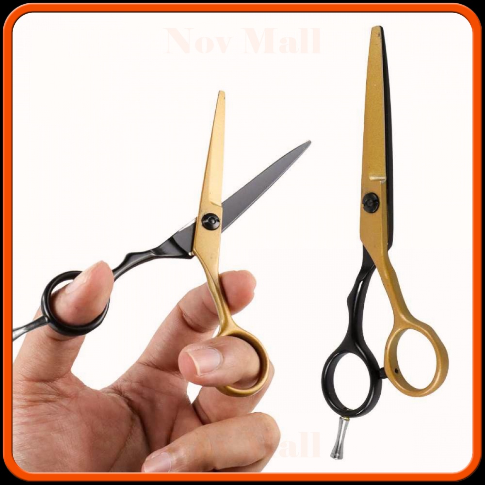 Gunting Rambut Professional Barber Hairdressing Scissors 440C