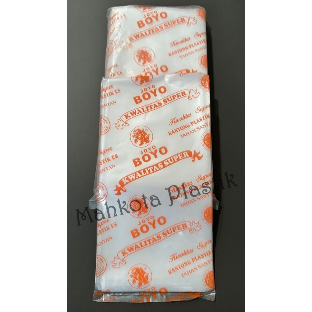 Plastik PE Joyo Boyo Orenz 150gr Plastik Es Plastik Kuah