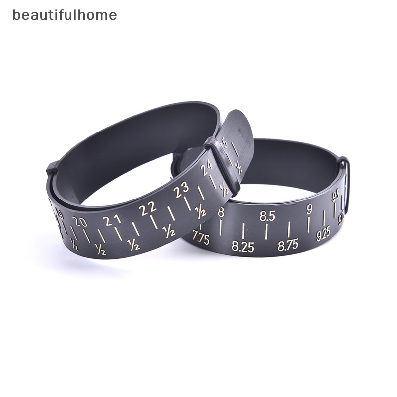 {beautifulhome} Jam Tangan Gelang Sizer ABS Plastik Gelang Pengukur Perhiasan Bangle Gauge.