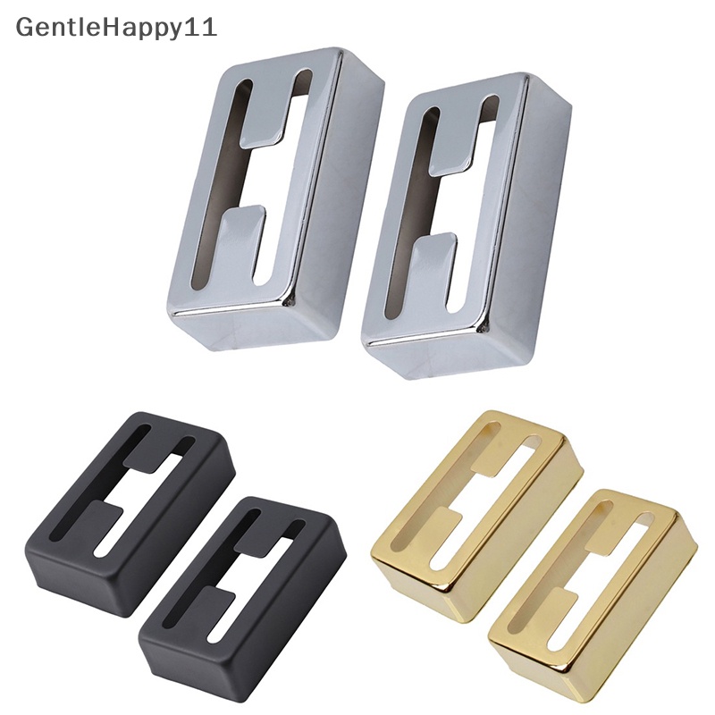 Gentlehappy Cover Pickup Gitar Elektrik Bahan Metal Tembaga Humbucker Pickup Cover Untuk id Gitar