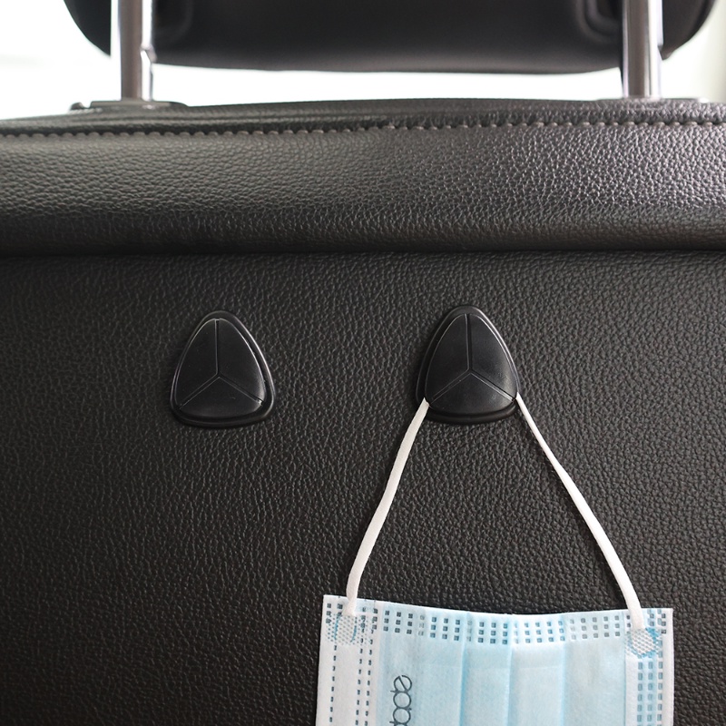 1pc Multifungsi Mini Mobil Tersembunyi Hook Self-Adhesive Tempat Penyimpanan Kabel Headphone Kunci Gantungan Organizer Aksesoris Interior Otomatis