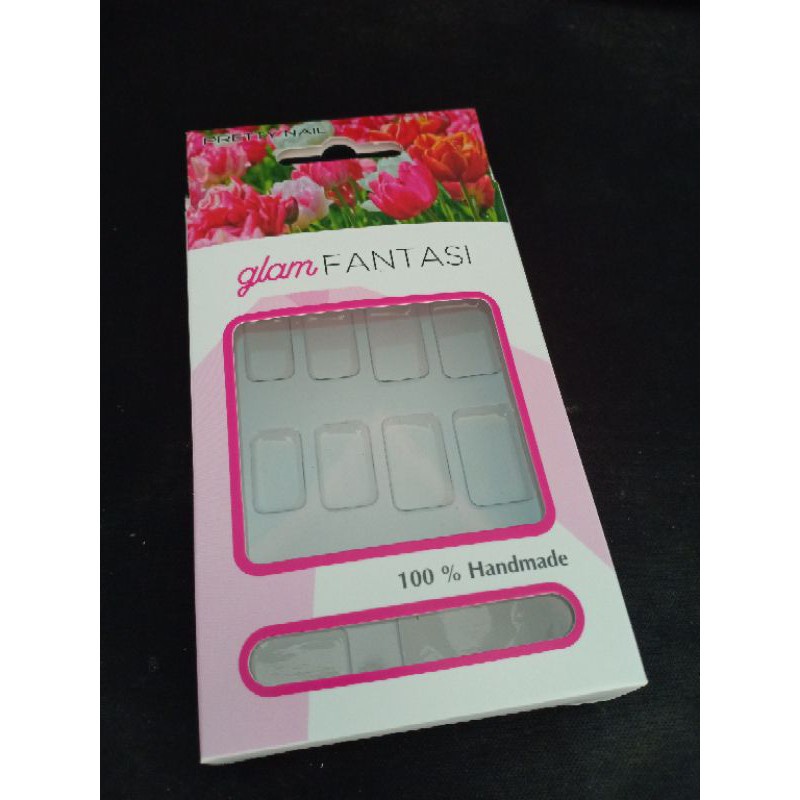 Kotak Wadah Portabel display box nail art dengan Bahan Plastik untuk Organizer Nail Art