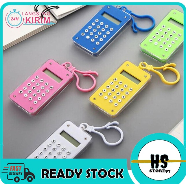 

BISA COD Gantungan Kunci Kalkulator Calculator Mini Slim Mainan Maze Keychain