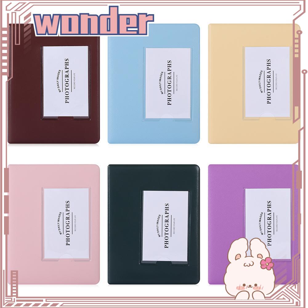 WONDER Album Foto 3inch Home Decor for Film Instax Untuk Tempat Photocard Polaroid