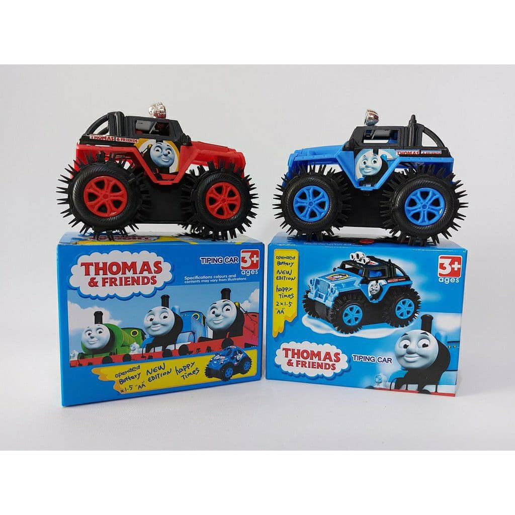 MAINAN MOBIL JUNGKIR BALIK MOBIL TIPPING CAR THOMAS TUMBLING TIPPING CAR M11-F/B