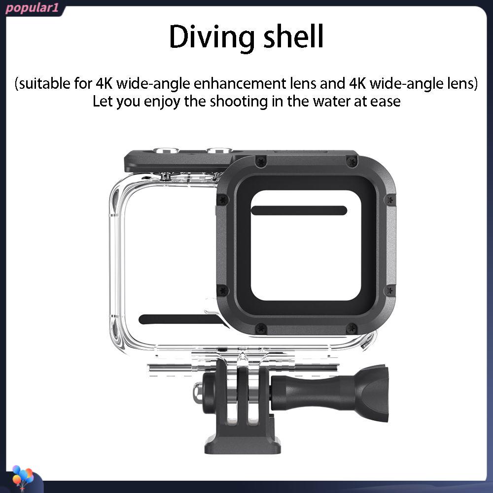 POPULAR Populer Untuk Insta360Kualitas Tinggi Aksesoris Kamera Renang Shell Pelindung Untuk Insta360